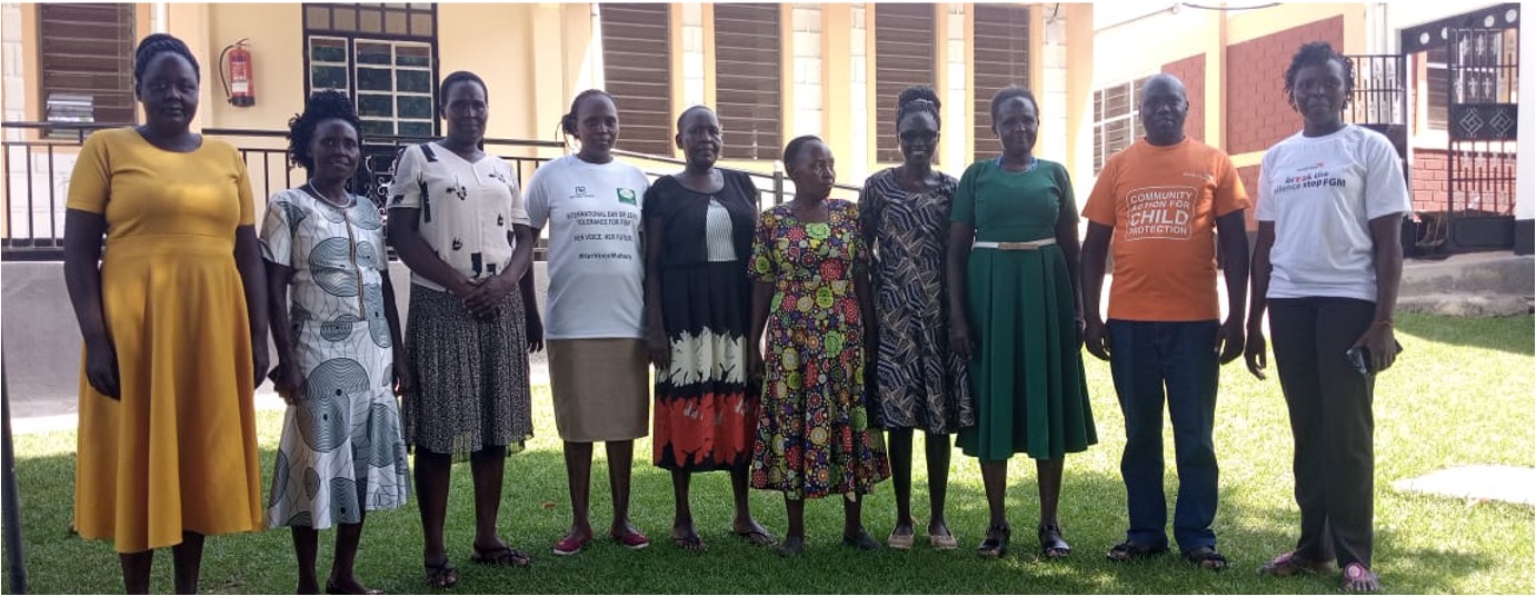 Local training session in a village
